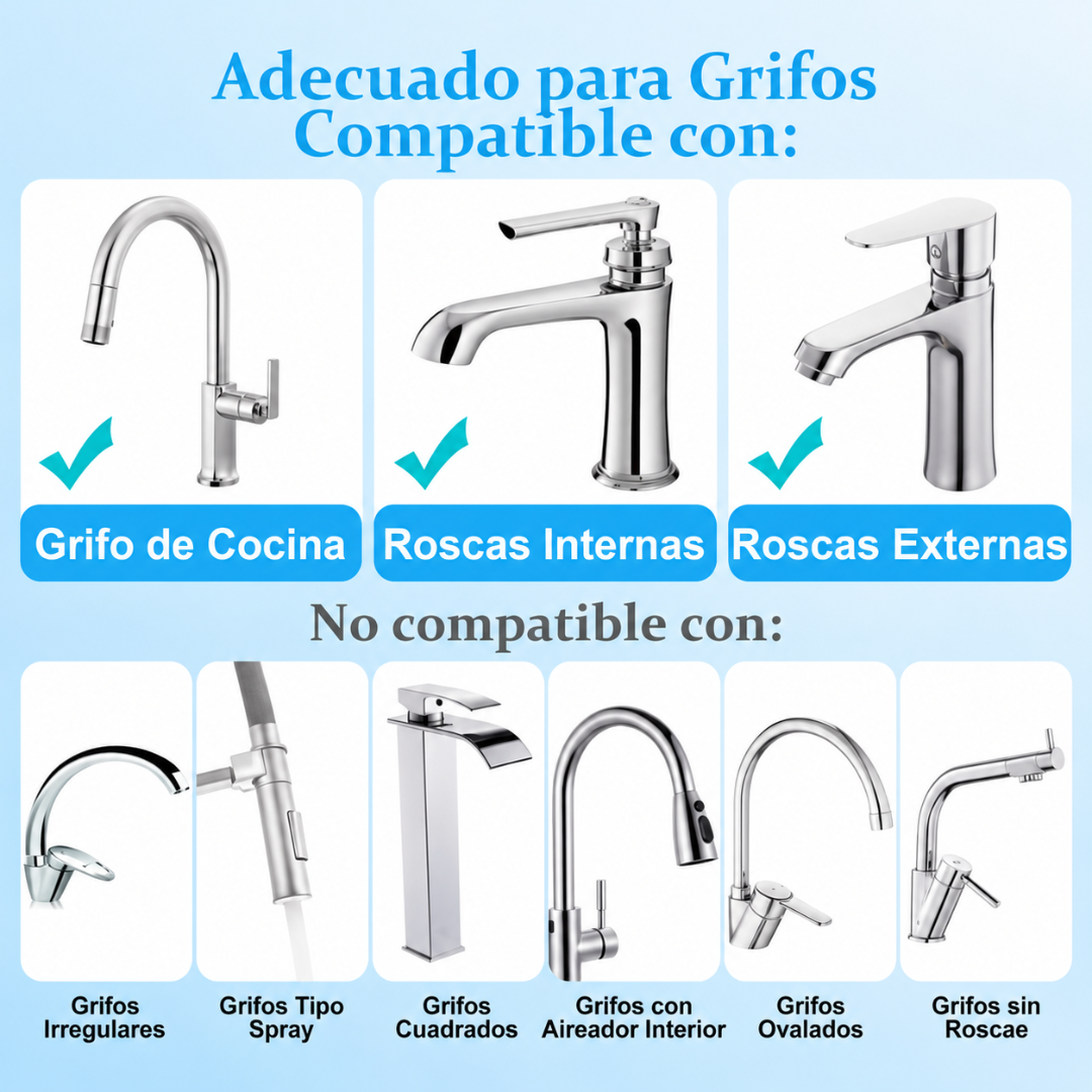 Extensor de grifo articulado